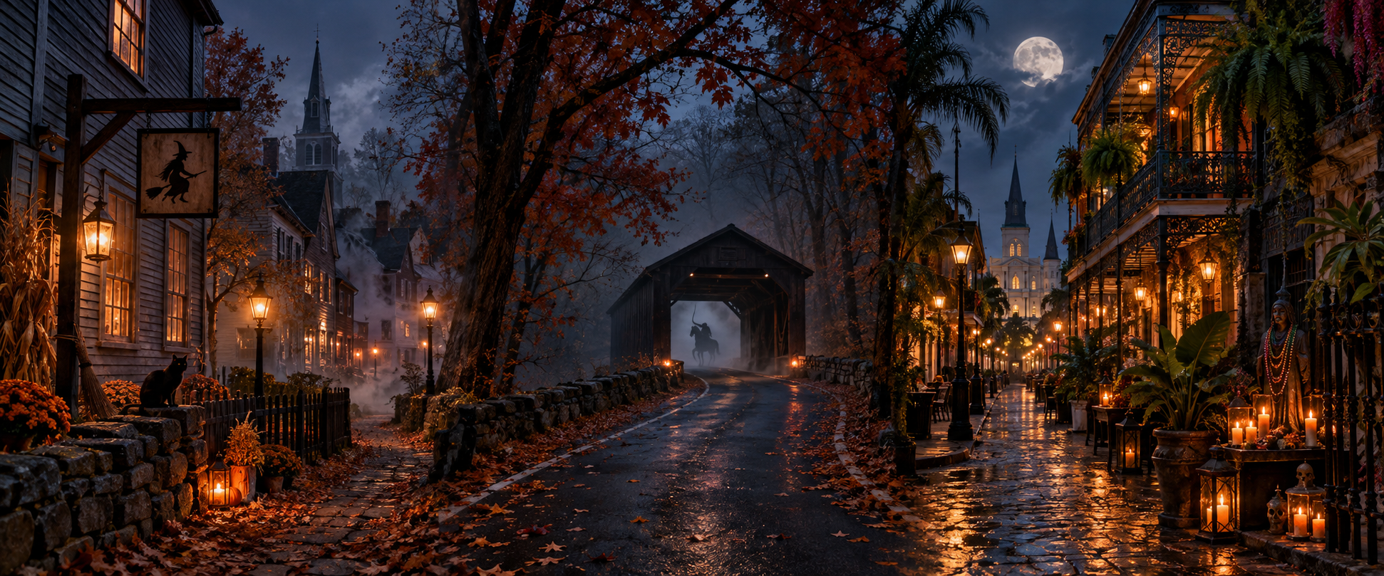Witches, Voodoo & Halloween Nights In the USA